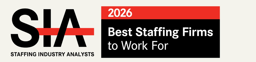 SIA 2026 Best Staffing Firms to Work For award logo